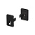 Заглушка SL-MINI-8-H12 BLACK с отверстием (Arlight, Пластик)