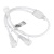 Коннектор питания ARD-CLASSIC-SYNC-RGB White (230V, 2 ports) (Ardecoled, Закрытый) Коннектор питания ARD-CLASSIC-SYNC-RGB White (230V, 2 ports) (Ardecoled, Закрытый)