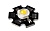 Мощный светодиод ARPL-Star-1W3W-BCX45 White (Arlight, STAR type)