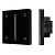 Панель SMART-P21-MIX-G-IN Black (12-24V, 4x3A, Sens, 2.4G) (Arlight, IP20 Пластик, 5 лет)