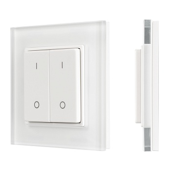 Панель SMART-P47-DIM-G-SUF (3V, 2 зоны, Knob, 2.4G) (Arlight, Пластик)