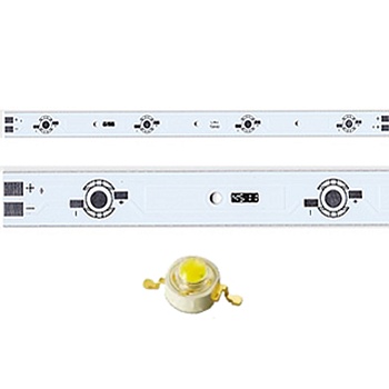 Плата 275x16-4E Emitter (4x LED, 724-60) (Turlens, -)