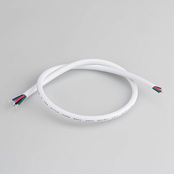 Провод питания ARL-MOONLIGHT-20AWG-4W-D6-CU-500 White (Arlight, Закрытый)