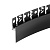 Профиль PLINTUS-FANTOM-BENT-H35-SIDE-2000 BLACK (Arlight, Алюминий)