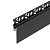 Профиль PLINTUS-FANTOM-H35-2000 BLACK (Arlight, Алюминий)