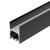 Профиль SL-COMFORT-3551-2000 ANOD BLACK (Arlight, Алюминий) Профиль SL-COMFORT-3551-2000 ANOD BLACK (Arlight, Алюминий)