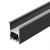 Профиль SL-COMFORT-4551-F-2000 ANOD BLACK (Arlight, Алюминий) Профиль SL-COMFORT-4551-F-2000 ANOD BLACK (Arlight, Алюминий)