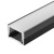 Профиль SL-SLIM20-H13-2000 BLACK (Arlight, Алюминий) Профиль SL-SLIM20-H13-2000 BLACK (Arlight, Алюминий)