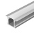 Профиль с экраном ALU-SLIM-H15-F-2000 ANOD+FROST (Arlight, Алюминий) Профиль с экраном ALU-SLIM-H15-F-2000 ANOD+FROST (Arlight, Алюминий)