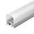Профиль с экраном ALU-SQR-2000 ANOD+FROST (Arlight, Алюминий)
