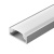 Профиль с экраном ALU-WIDE-H8-2000 ANOD+FROST (Arlight, Алюминий) Профиль с экраном ALU-WIDE-H8-2000 ANOD+FROST (Arlight, Алюминий)