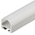 Профиль с экраном SL-LINE-2011-2500 ANOD+OPAL Round (Arlight, Алюминий)