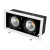 Светильник CL-KARDAN-S375x190-2x25W White6000 (WH-BK, 30 deg) (Arlight, IP20 Металл, 3 года) Светильник CL-KARDAN-S375x190-2x25W White6000 (WH-BK, 30 deg) (Arlight, IP20 Металл, 3 года)