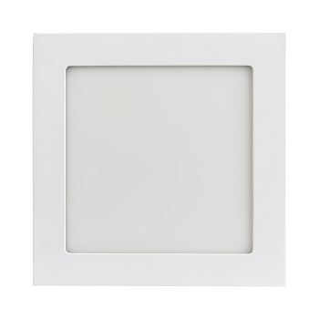 Светильник DL-172x172M-15W White (Arlight, IP40 Металл, 3 года)