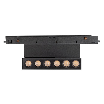 Светильник MAG-ORIENT-DOTS-FOLD-S195-6W Warm3000 (BK, 30 deg, 48V, DALI) (Arlight, IP20 Металл, 5 лет)