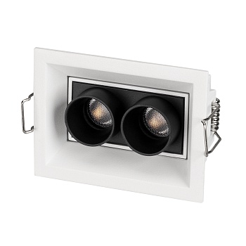 Светильник MS-ORIENT-BUILT-TURN-TC-S67x90-5W Warm3000 (WH-BK, 30 deg, 230V) (Arlight, IP20 Металл, 5 лет)