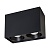 Светильник SP-CUBUS-S100x200-2x11W Warm3000 (BK, 40 deg, 230V) (Arlight, IP20 Металл, 3 года)