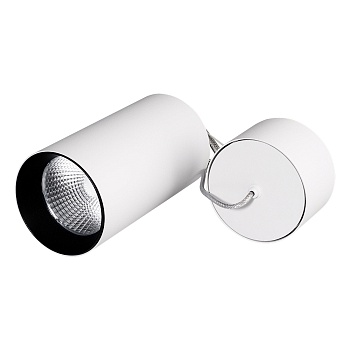 Светильник SP-POLO-HANG-R85-15W White5000 (WH-BK, 40 deg) (Arlight, IP20 Металл, 3 года)