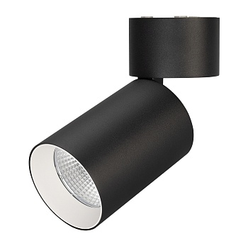 Светильник SP-POLO-SURFACE-FLAP-R85-15W Day4000 (BK-WH, 40 deg) (Arlight, IP20 Металл, 3 года)