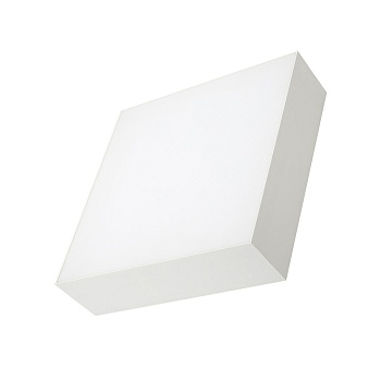 Светильник SP-QUADRO-S220x220-27W Warm3000 (WH, 120 deg, 230V) (Arlight, IP40 Металл, 3 года)