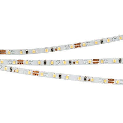 Светодиодная лента MICROLED-M120-4mm 24V Warm3500 (9.6 W/m, IP20, 2216, 5m) (Arlight, узкая)