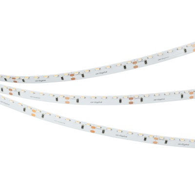 Светодиодная лента RS-S120-8mm 24V Warm3000 (9.6 W/m, IP20, 3014, 5m) (Arlight, боковое свечение)