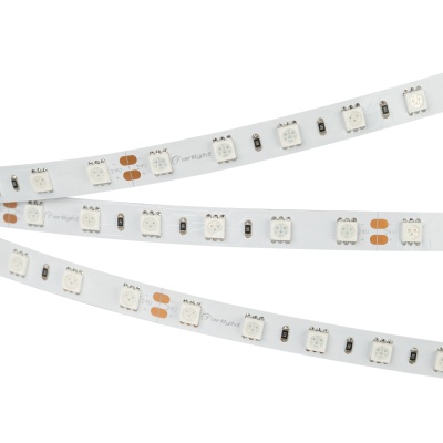 Лента RT 2-5000 24V Pink 2x (5060, 300 LED, LUX) (Arlight, 14.4 Вт/м, IP20)