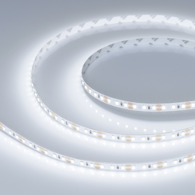 Светодиодная лента RT-A120-8mm 12V Cool 8K (14.4 W/m, IP20, 2835, 5m) (Arlight, Открытый)