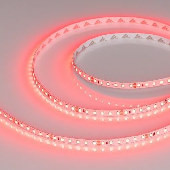 Светодиодная лента RT-A120-8mm 24V Red (9.6 W/m, IP20, 2835, 5m) (Arlight, 9.6 Вт/м, IP20)