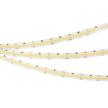 Светодиодная лента RT-A252-10mm 24V Warm2400 (11 W/m, IP20, 2835, 5m) (Arlight, 11 Вт/м, IP20)
