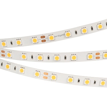 Лента RT-B60-10mm 24V Warm2700 (14.4 W/m, IP20, 5060, 5m) (Arlight, 14.4 Вт/м, IP20)