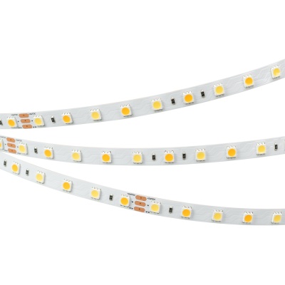 Лента RT-B60-10mm 24V White-MIX (14.4 W/m, IP20, 5060, 5m) (Arlight, Изменяемая ЦТ)