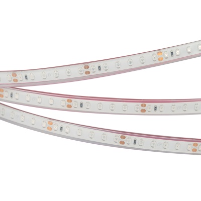 Лента RTW 2-5000PGS 24V Yellow 2x (3528, 600 LED, LUX) (Arlight, 9.6 Вт/м, IP67)