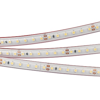 Лента RTW 2-5000PS-50m 24V Warm3000 2x (3528, 120 LED/m, LUX) (Arlight, 9.6 Вт/м, IP67)