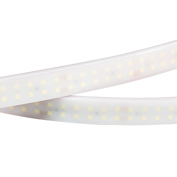Лента RTW 2-5000PW 24V White6000 2x2 (3528, 1200 LED, LUX) (Arlight, 19.2 Вт/м, IP66)