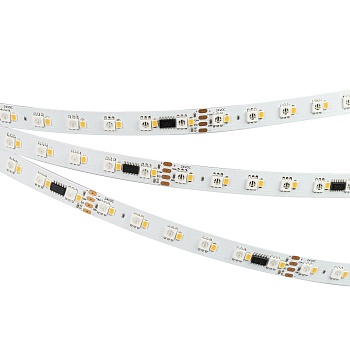 Светодиодная лента SPI-BA120-12mm 24V RGBW-White-PX6-BPT (16 W/m, IP20, 5060/2835, 5m) (Arlight, бегущий огонь)