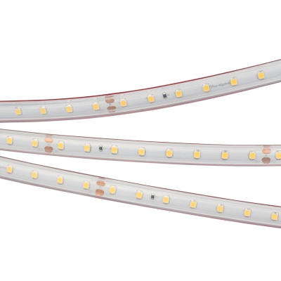 Светодиодная лента герметичная RTW-PS-A80-12mm 24V Warm3000 (4.8 W/m, IP67, TWP100, 5m) (Arlight, -)