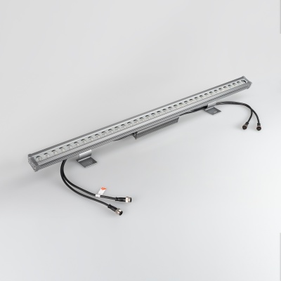 Светодиодный прожектор AR-LINE-1000L-36W-24V RGB (Grey, 30 deg, DMX512) (Arlight, Закрытый) ARLIGHT Арт. 023633