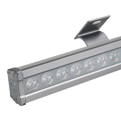 Светодиодный прожектор AR-LINE-1000L-36W-24V RGB (Grey, 30 deg, DMX512) (Arlight, Закрытый) ARLIGHT Арт. 023633