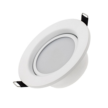 Светодиодный светильник LTD-80WH 9W White 120deg (Arlight, IP40 Металл, 3 года)