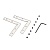 Соединитель профиля SL-COMFORT-2542-90 Set (Arlight, Металл)