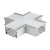 Угол S2-LINIA69-F-X90 крестовой (Arlight, Металл) Угол S2-LINIA69-F-X90 крестовой (Arlight, Металл)