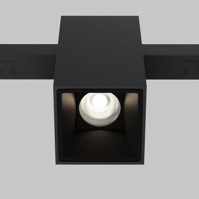 Трековый магнитный светодиодный светильник Maytoni Exility Alfa TR121-2-7W4K-B