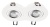 Встраиваемый светильник Loft it Hap 10341/2B White Встраиваемый светильник Loft it Hap 10341/2B White