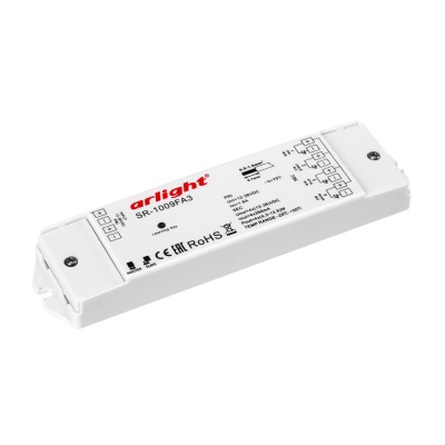 Контроллер тока SR-1009FA3 (12-36V, 4x350mA) (Arlight, IP20 Пластик, 3 года)