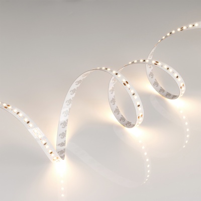 Лента IC2-20000 24V Warm3000 2x 12mm (2835, 120 LED/m, Long) (Arlight, 9.6 Вт/м, IP20)