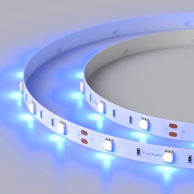 Лента RT 2-5000 12V Blue (5060, 150 LED, LUX) (Arlight, 7.2 Вт/м, IP20) ARLIGHT Арт. 010592