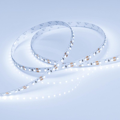 Лента RT 2-5000 12V Cool 8K 2x (3528, 600 LED, LUX) (Arlight, 9.6 Вт/м, IP20)