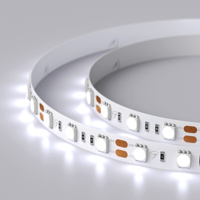 Лента RT 2-5000 12V Cool 8K 2x (5060, 300 LED, LUX) (Arlight, 14.4 Вт/м, IP20) ARLIGHT Арт. 013341(B)