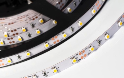 Лента RT 2-5000 12V Day4000 (3528, 300 LED, LUX) (Arlight, 4.8 Вт/м, IP20)
